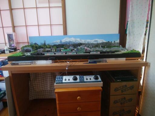 Nゲージ レイアウトBOX 鉄道模型ジオラマ 収納ラクラク
