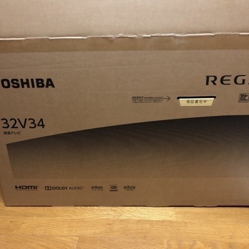 【2021.12.25購入】TOSHIBA 液晶テレビ REGZA
