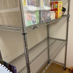 ルミナス スチールラック4段 120cmモデル