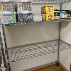 ルミナス スチールラック4段 120cmモデル