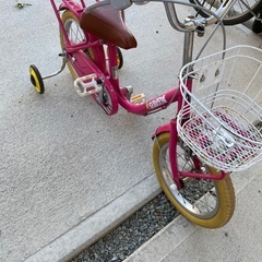 【ネット決済】14インチ　幼児自転車　