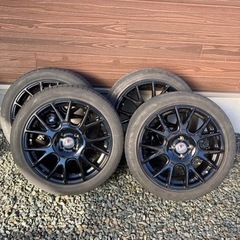 215-45-17 タイヤ、ホイール4本セット