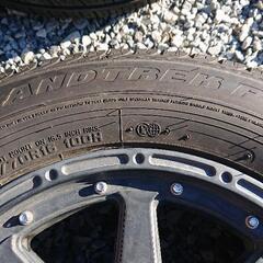 タイヤホイール4本セット 215/70R16 デリカD5にて使用！