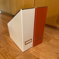 イケア IKEA  KASSETT ファイルボックス 2点