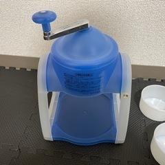 手動式かき氷器(氷の型付属)【値下げしました】