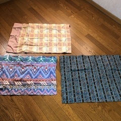 枕カバー　3種
