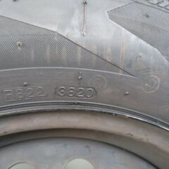 スタッドレスタイヤ 195/65R15 ナンカン AW-1 2020年38週 ホイール付き