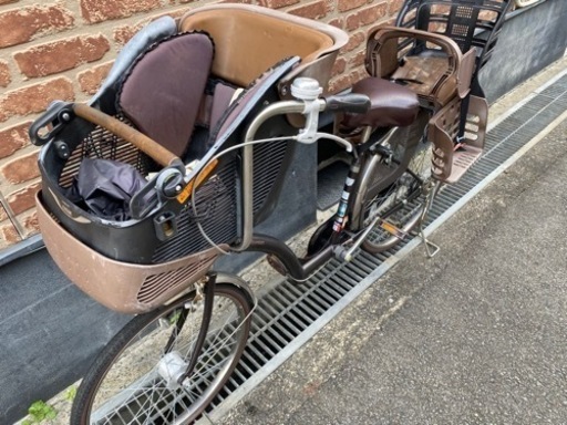 子供乗せ自転車　3人乗り　3段変速付き