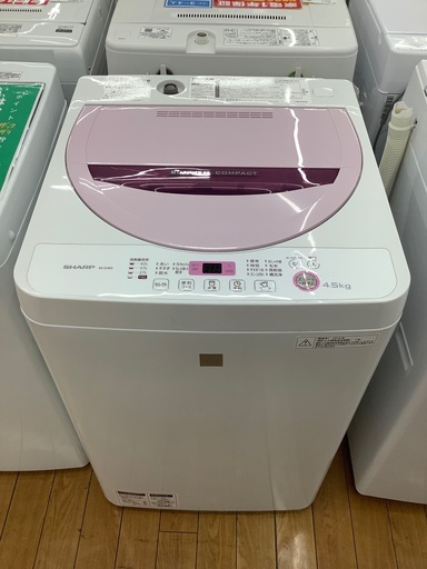値下げしました！SHARP（シャープ）4、5kg 全自動洗濯機 ES-G4E3-KP 2016年製