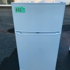 ③✨2019年製✨652番 Haier✨冷凍冷蔵庫✨JR-N85C‼️