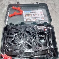 美品】タイヤチェーン 一回使用 対応表あり