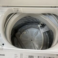 【東京都内近郊、名古屋市内近郊無料配送　無料設置】パナソニック,洗濯機，6キロ，2020年,中古 東京都内近郊、名古屋市内近郊無料配送 無料設置】パナソニック