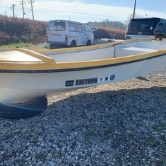 ボート　小型船体　ヤマハ　バスボート