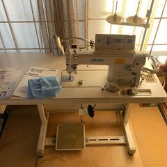 業務用　JUKI一本針本縫い自動糸切装置付きミシン　動作品