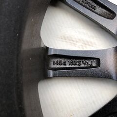 ★ オートバックス スタッドレスタイヤ NorthTrek N3i 175/65 R15 84Q 2018製造 アルミホイール付 5穴