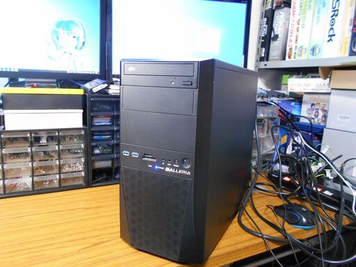 デスクトップパソコン Windows10 CPU i3-6100 メモリ8GB SSD120GB+HDD1TB GTX660 Office2016付