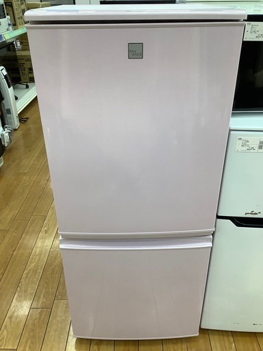 値下げしました！SHARP（シャープ） 137L  2ドア冷蔵庫  SJ-14E3-KP 2016年製