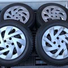 トヨタ アクア純正 175/65R15 ブリヂストン VRX スタッドレスホイール 