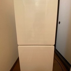 【ネット決済】2ドア　ノンフロン冷蔵庫　110L 右開き　ホワイト