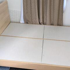 交渉中 ニトリダブルベッドヘッドボード付ベッド Mic 鶯谷の家具の中古あげます 譲ります ジモティーで不用品の処分