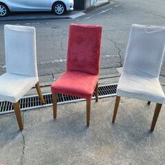 【北欧家具　デンマーク　BoConcept テーブル＆チェア3脚　OCCA　Nicole Chair 中古　引取大歓迎　即決年内引渡可】 