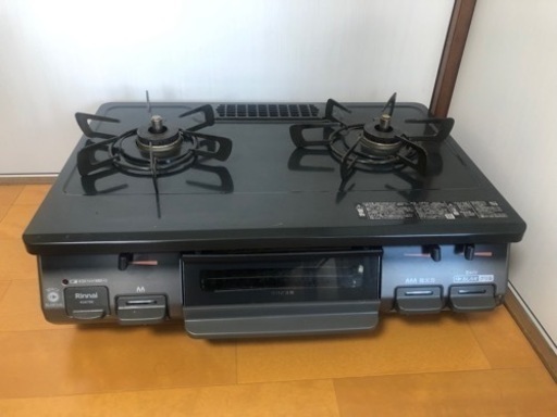 【値下げしました】二口ガスコンロ ガステーブル リンナイ