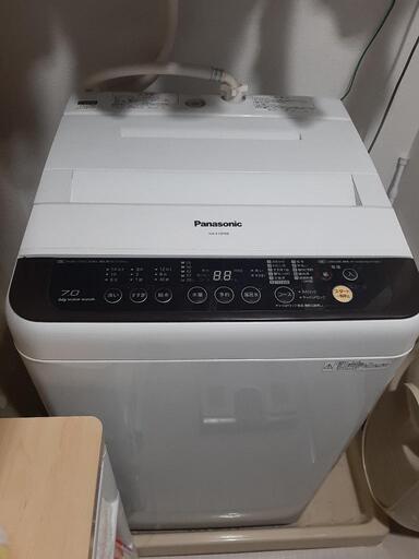パナソニック 7.0kg 洗濯機 2016年製 室内設置