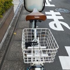 bikke ポーラー 白 2017年式 電動自転車 ブリジストン