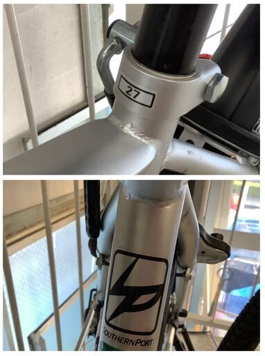 SOUTHERNPORT 自転車 COMFORTSPORTS 27インチ 変速あり シルバー【ユーズドユーズ名古屋天白店】 J1391 SOUTHERNPORT 自転車 COMFORTSPORTS 27インチ 変速あり シルバー