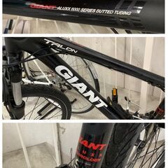 GIANT ロードバイク 自転車 GIANT TALON ALUXX 6000 SERIUS 28インチ 変速あり Sサイズフレーム ブラック【ユーズドユーズ名古屋天白店】 J1390 GIANT ロードバイク 自転車 GIANT TALON ALUXX 6000 SERIUS 28インチ