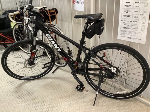 GIANT ロードバイク 自転車 GIANT TALON ALUXX 6000 SERIUS 28インチ 変速あり Sサイズフレーム ブラック【ユーズドユーズ名古屋天白店】 J1390