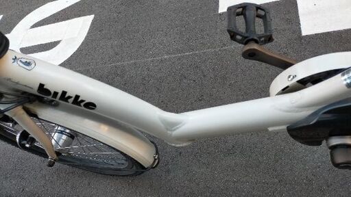 bikke ポーラー 白 2017年式 電動自転車 ブリジストン
