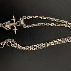 シルバーアクセ】エムズコレクション ギミッククロークネックレス 極太 