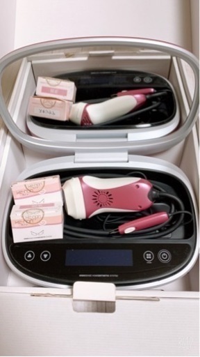 【美品 使用頻度 少 】ke-non ケノン Ver 6.0 家庭用 フラッシュ脱毛器 NIPL-2080 カートリッジ(エクストラ)未開封 ケノン フラッシュ式脱毛器 ver6.0 ケノン ke-non ver.6 Mteck（Ke-non