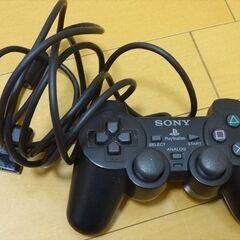 SONY PS2 純正 コントローラー DUALSHOCK2 黒...
