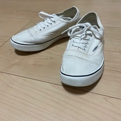 vans バンズスニーカー　23.0cm アイボリー