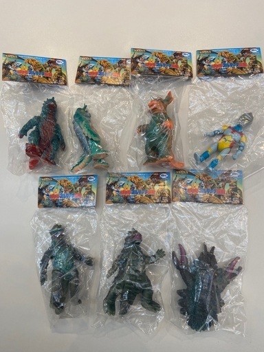 ゴジラブルマァク伝説　ソフビ　メカゴジラ　他
