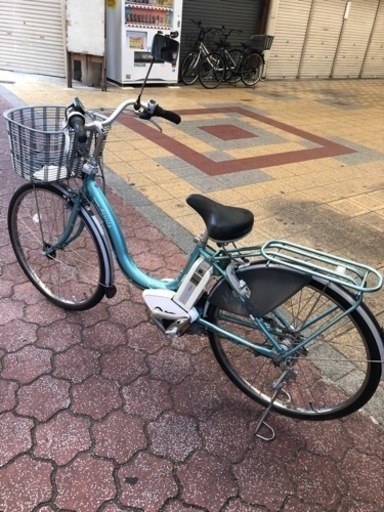 値下げ　ブリヂストン　電動自転車　新品バッテリー　⒏9AH保証付き