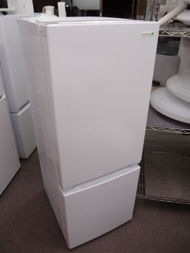 美品　2018年製　ヤマダ電機　ノンフロン冷凍冷蔵庫　YRZ-F15E1■定格内容積156L