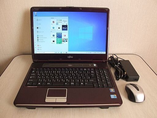 高速SSD120GB搭載　Fujitsu FMV-BIBLO NF/G50 ノートパソコン　(3877)