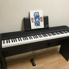 電子ピアノ　KORG B1-BK 専用スタンド付き