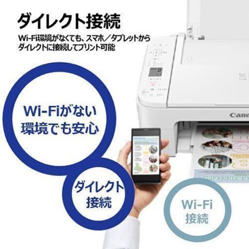 訳あり Canon 新品 プリンター Wi Fi対応 ホワイト Pixus オフィス用品 Www Cecop Gob Mx