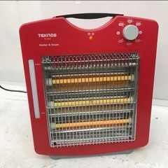 TEKNOS テクノス 遠赤外線ヒーター温度3調整付き 蒸気加湿器機能