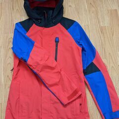 【BURTON AK】スノーボードウェア上下セット【レディースS】レッド/ブルー