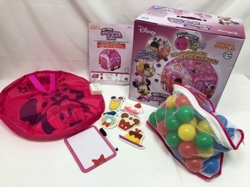 トイザらス限定ミニーマウスままごとあそびとボールハウス トレード宗像 赤間の家具の中古あげます 譲ります ジモティーで不用品の処分