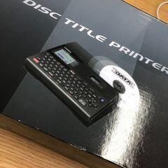 【無料・備品】DISCタイトルプリンター・CW-K80【取りに来...
