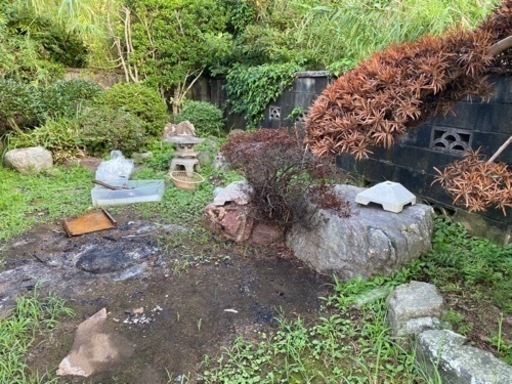 無料庭石いろんな種類手運び可能石重機必要石 かい 館山のその他の中古あげます 譲ります ジモティーで不用品の処分