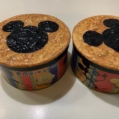 ディズニー缶　2個