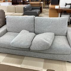 大塚家具 ソファ　 グレー ファブリック 2人掛け 大塚家具 ソファ グレー ファブリック 2人掛け