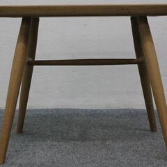 無印良品 丸脚シリーズ スツール ホワイトオーク 天然木 幅52．5 